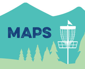 disc golf maps